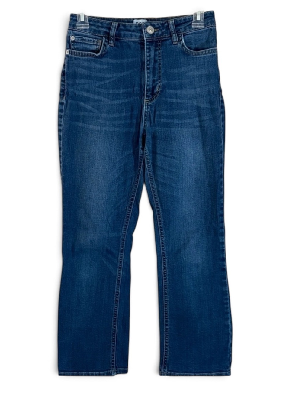 BDG Dark Blue High Rise Straight Ankle Jeans